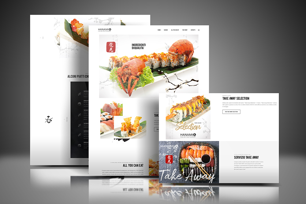 Tauruslab: Realizzazione sito web HANAMI Fusion Restaurant