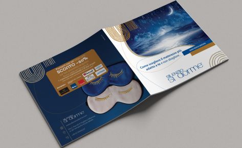 Grafica e Impaginazione Brochure Silenzio si Dorme