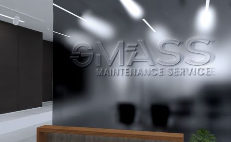 Grafica Logo Gmass Maintenance Service