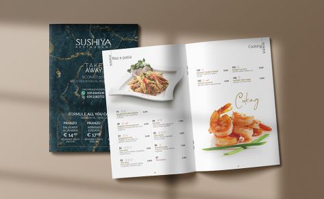 Grafica e Impaginazione Take-Away Mumi Sushi Delivery